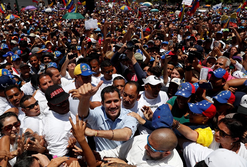 Guaidó convoca a nuevas protestas para sacar a Maduro del poder