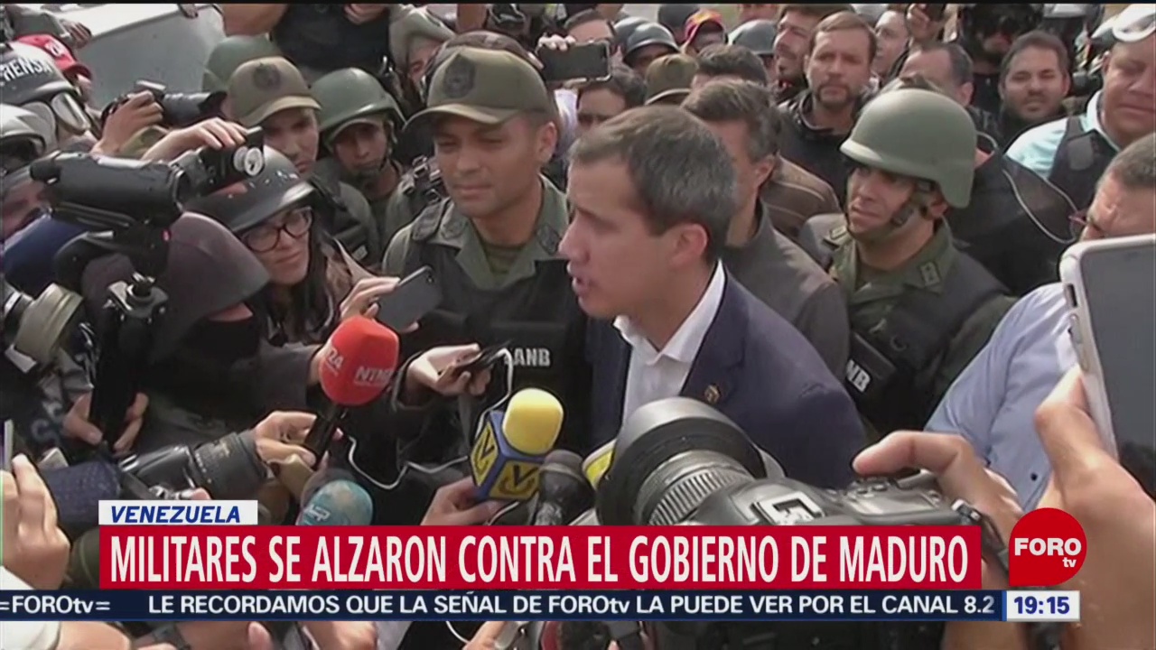 Foto: Crisis Venezuela Papel De Militares 30 de Abril 2019