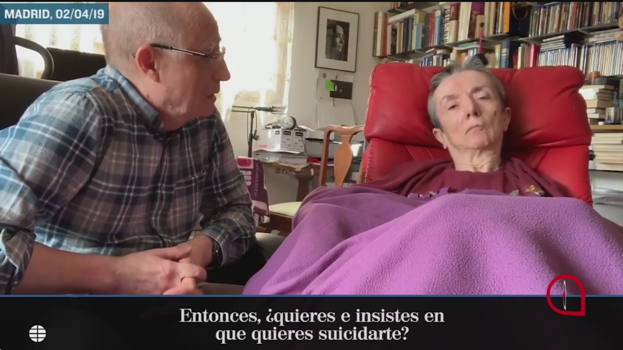 FOTO: Liberan a hombre que ayudó a morir a su esposa en España, 6 de abril 2019