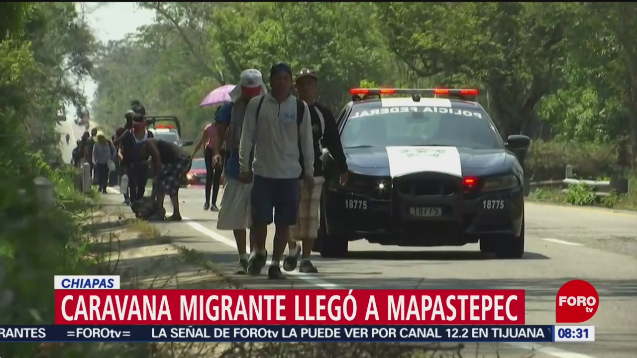 FOTO:Llegan más migrantes a Mapastepec, Chiapas, 21 ABRIL 2019
