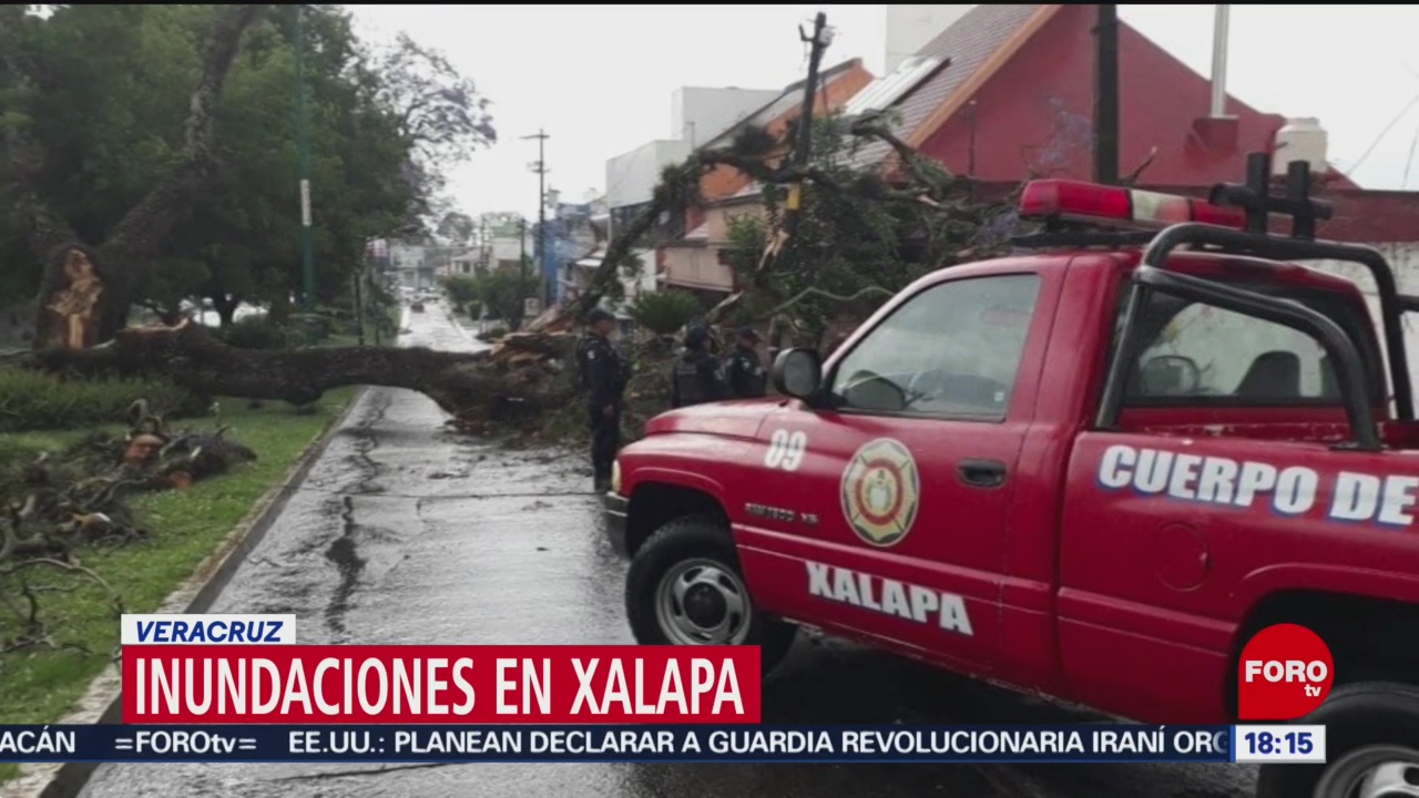 FOTO: Lluvias provocan inundaciones en Xalapa, Veracruz, 7 de abril 2019