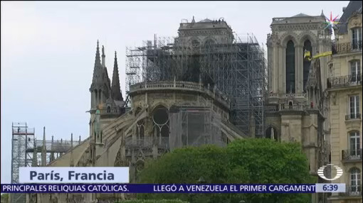 Luto en Francia por incendio en Notre Dame