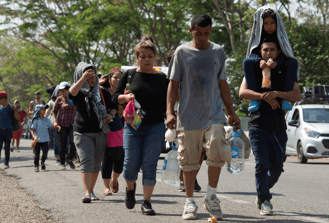 Foto: Migrantes centroamericanos en Tapachula, Chiapas, 28 de marzo de 2019, México 