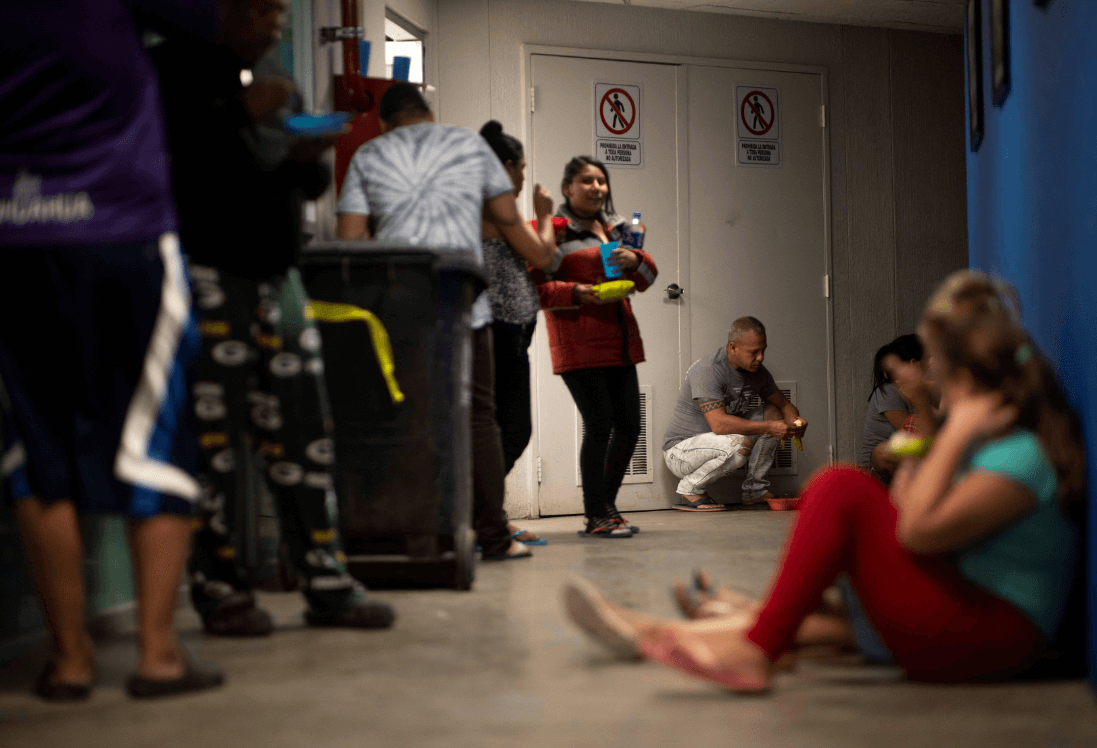 Foto: Migrantes cubanos en albergue de Chihuahua, 23 de marzo de 2019, Chihuahua
