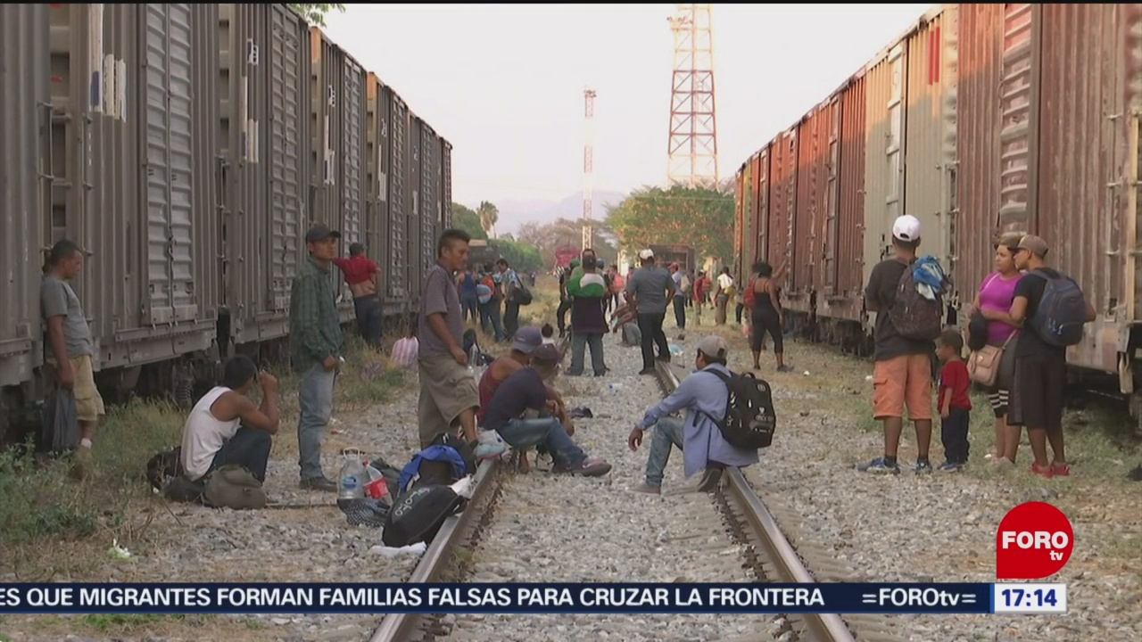 Foto: Migrantes suben a ‘La Bestia’, se dirigen a Veracruz
