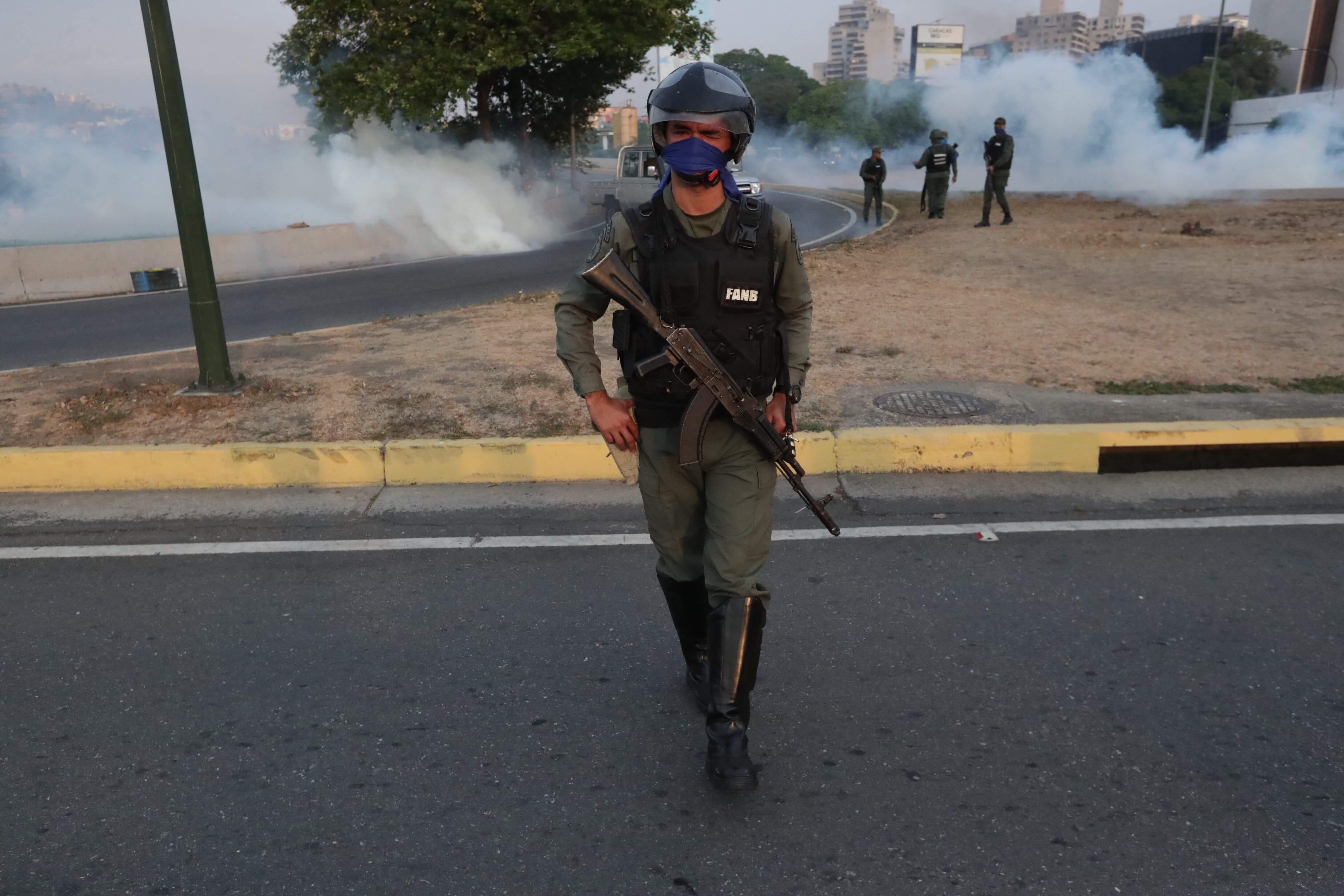 FOTO Nicolás Maduro dice que tiene total lealtad de militares (EFE 30 abril 2019 caracas)