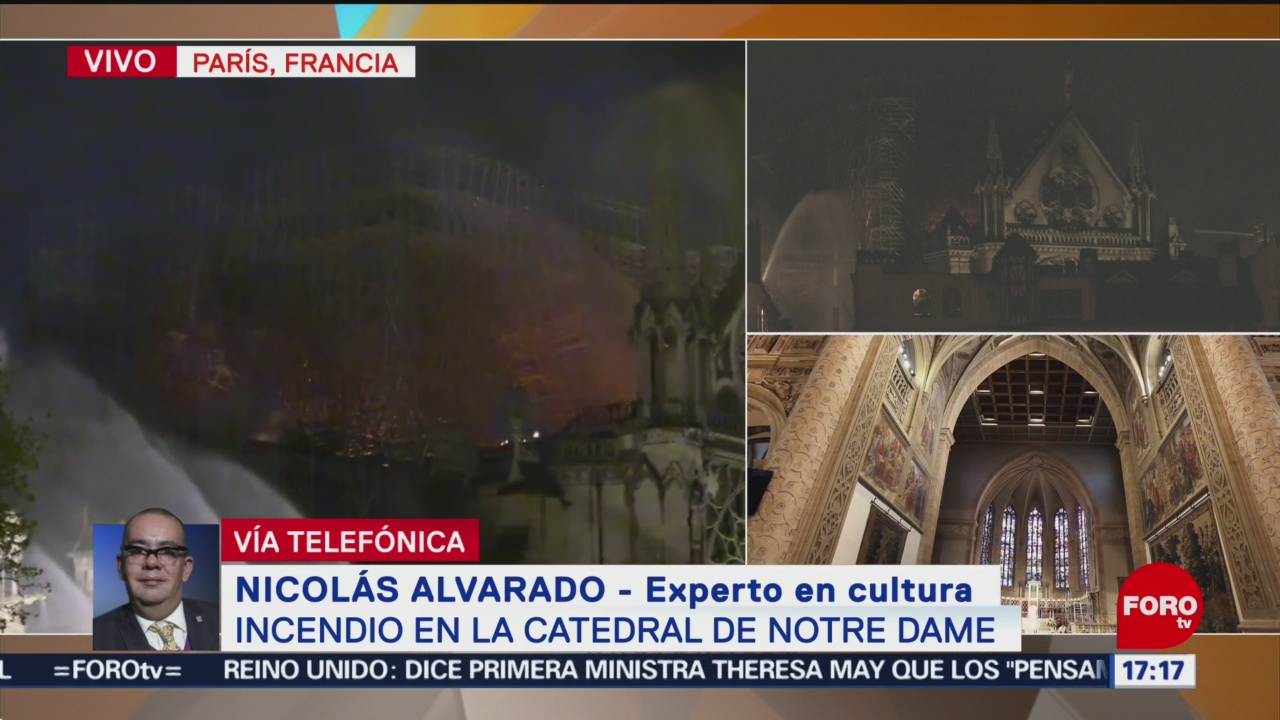 Foto: Notre Dame no buscaba impactar, sino inspirar recogimiento