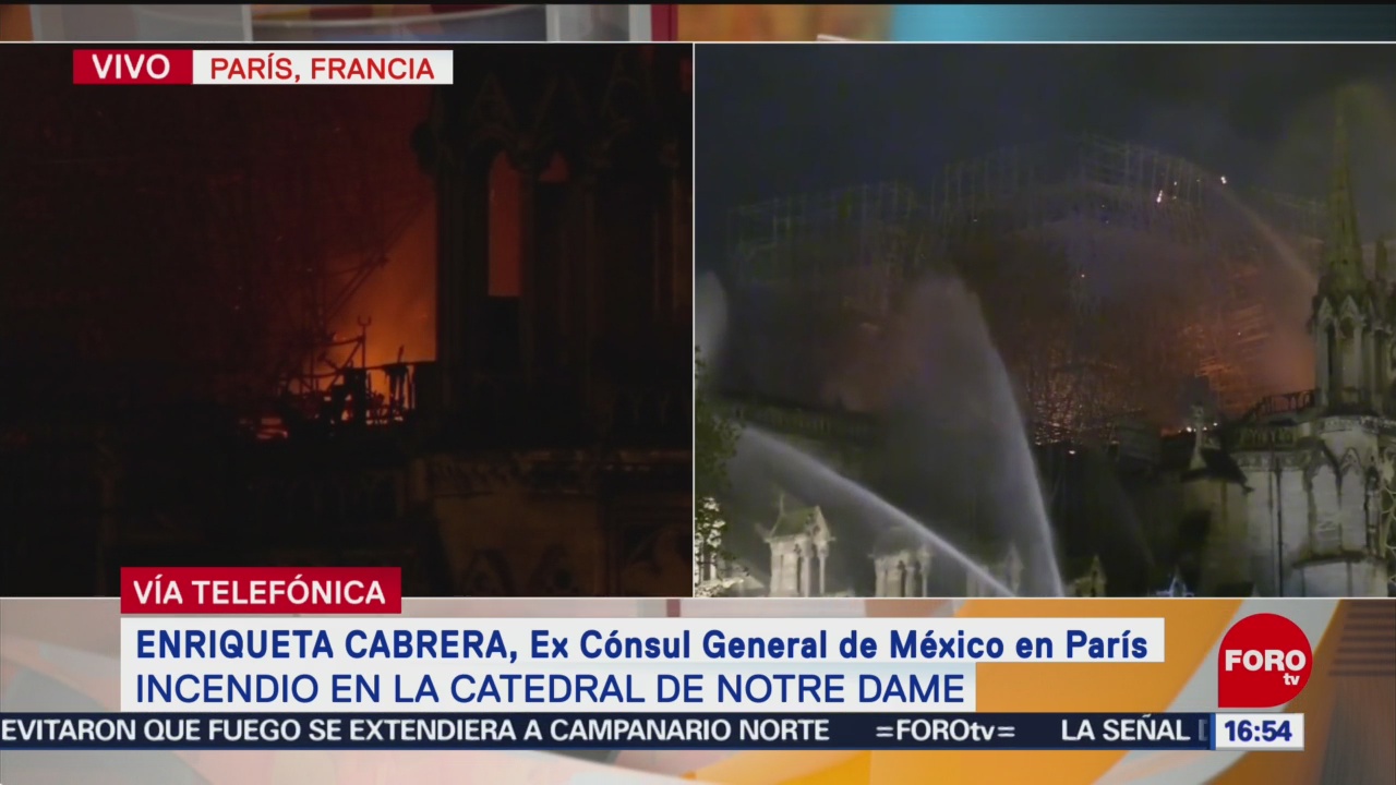 Foto: Notre Dame, vinculada a la historia de París y de Francia: Enriqueta Cabrera