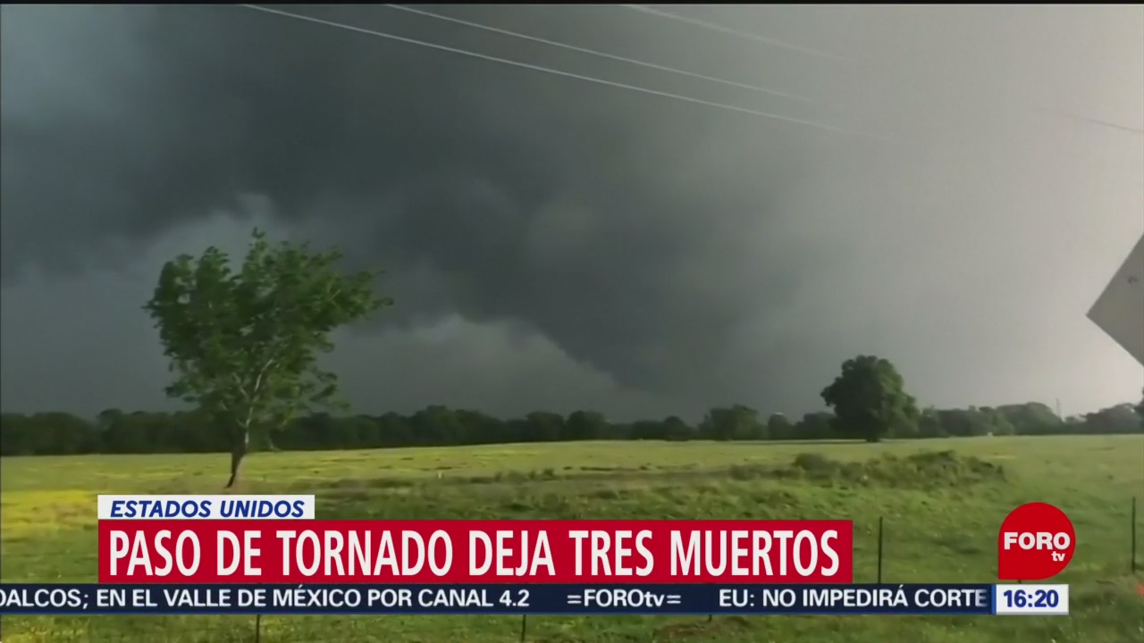 FOTO: Paso de tornado deja tres muertos en Estados Unidos, 14 de abril 2019