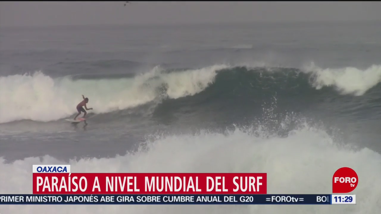Playa Zicatela, Oaxaca, dentro de las mejores para practicar surfing