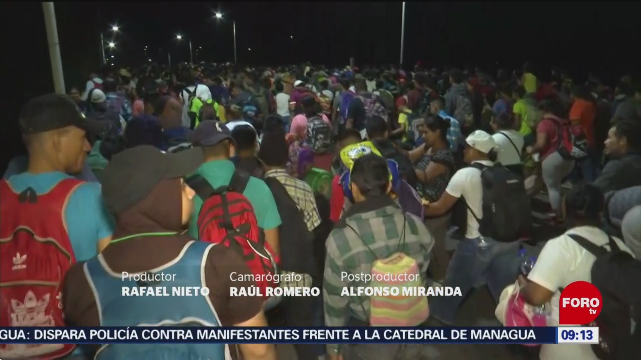 FOTO: Pobladores de Chiapas retiran apoyos a migrantes centroamericanos, 21 ABRIL 2019