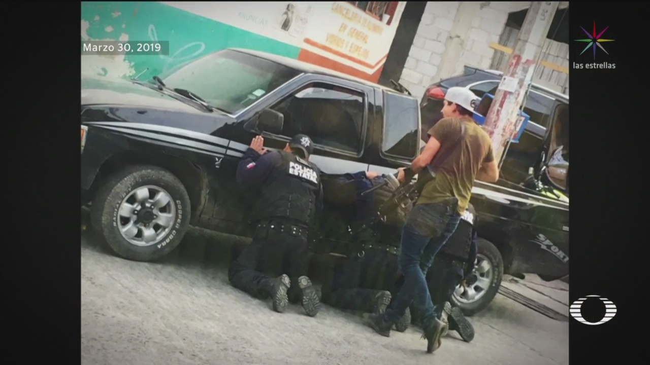 Foto: Huachicoleros Secuestran Golpean Policías Puebla 1 de Abril 2019