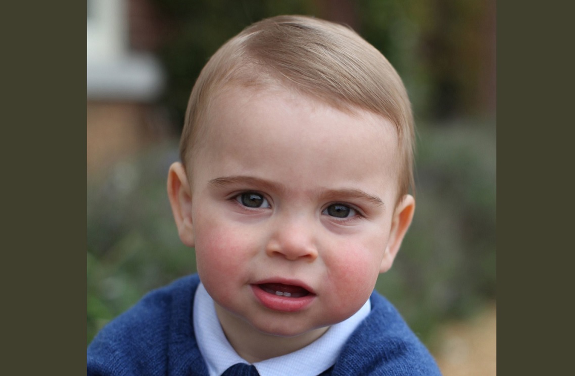 El príncipe Luis cumple su primer año y difunden sus tiernas fotos