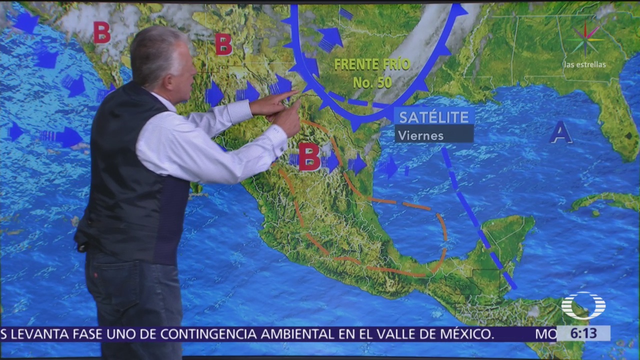 Pronostican caída de nieve y aguanieve en norte y noroeste de México