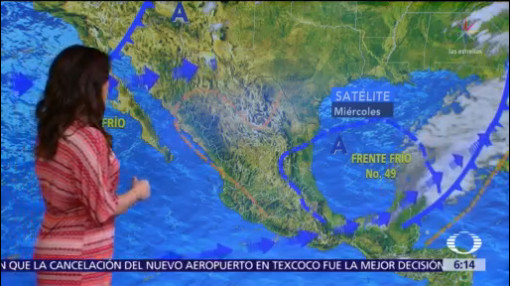 Pronostican tolvaneras y fuertes vientos al norte de México