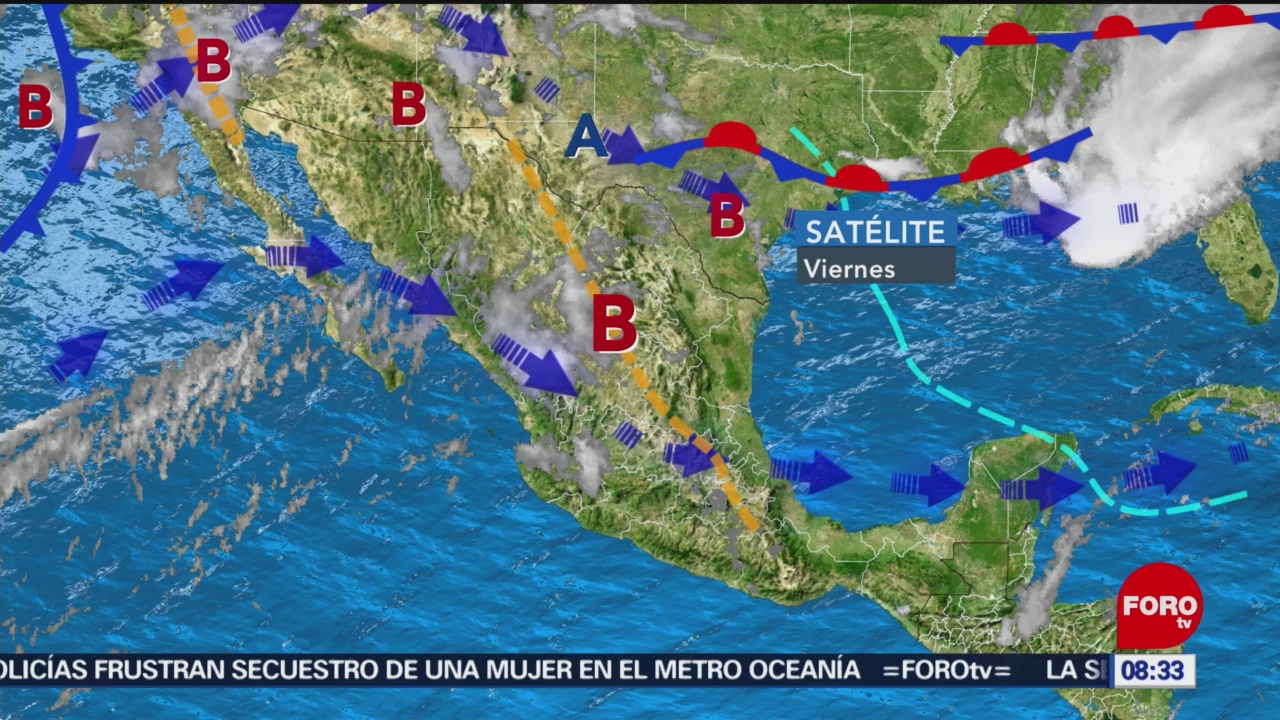 FOTO: Pronostican tormentas fuertes en noreste de territorio mexicano, 6 de abril 2019