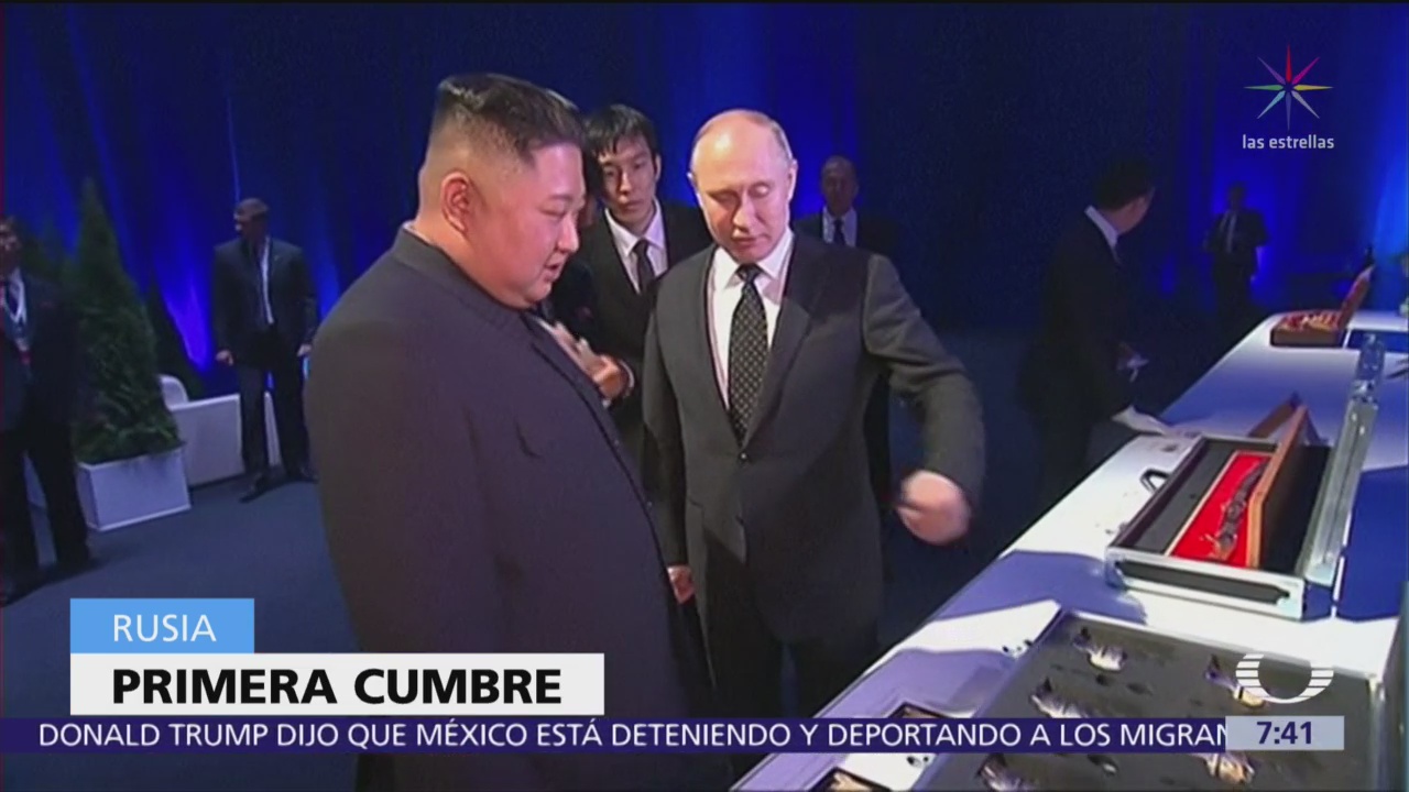 Putin recibe a Kim Jong Un, líder norcoreano, en Vladivostok