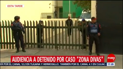 FOTO: Realizan audiencia a detenido por caso ‘Zona Divas’, 6 de abril 2019