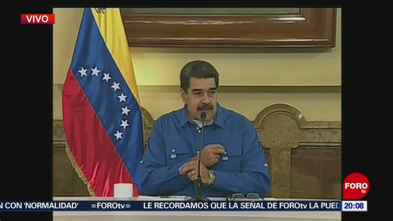 Foto: Reaparece Nicolás Maduro Cadena Nacional Venezuela 30 de Abril 2019