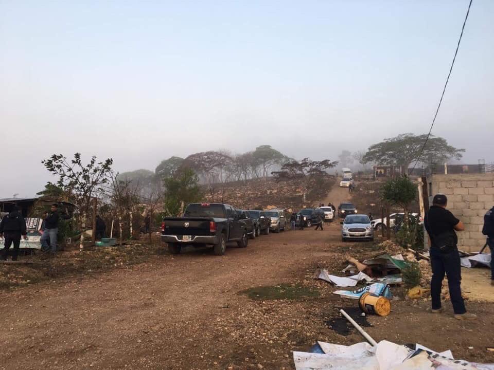 Foto Recuperan predio invadido en Berriozabal, Chiapas 3 abril 2019