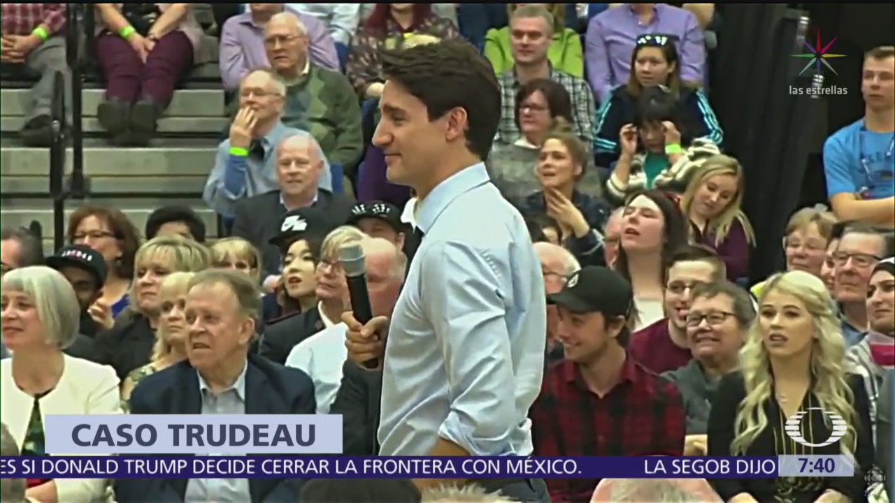 Se complica crisis política para Justin Trudeau por grabación