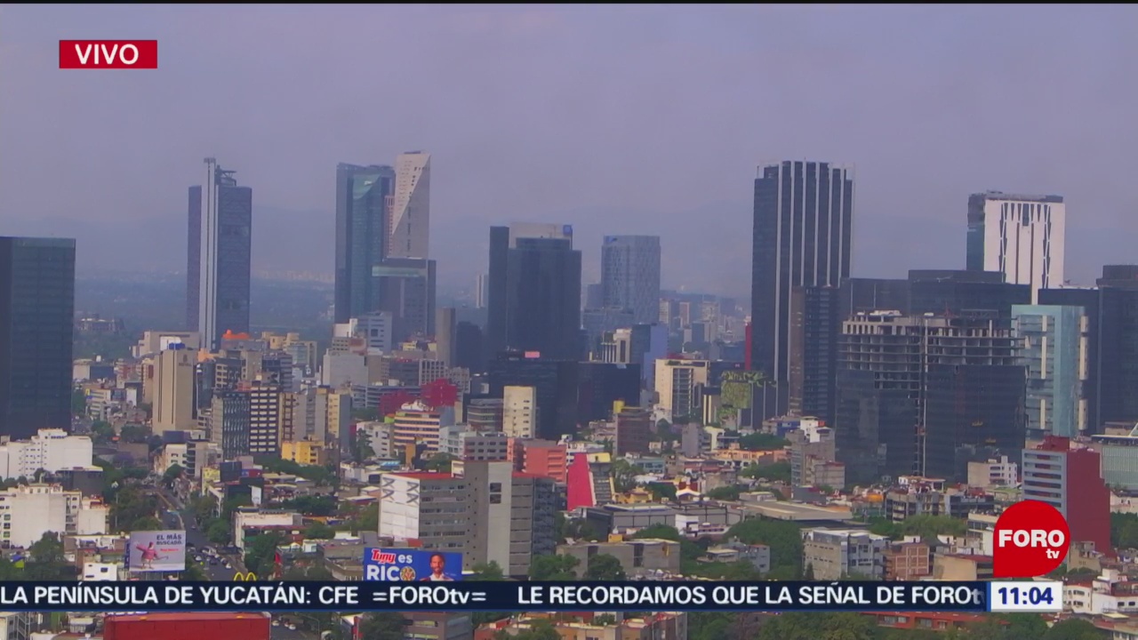 FOTO: Se registra mala calidad del aire en el Valle de México, 6 de abril 2019
