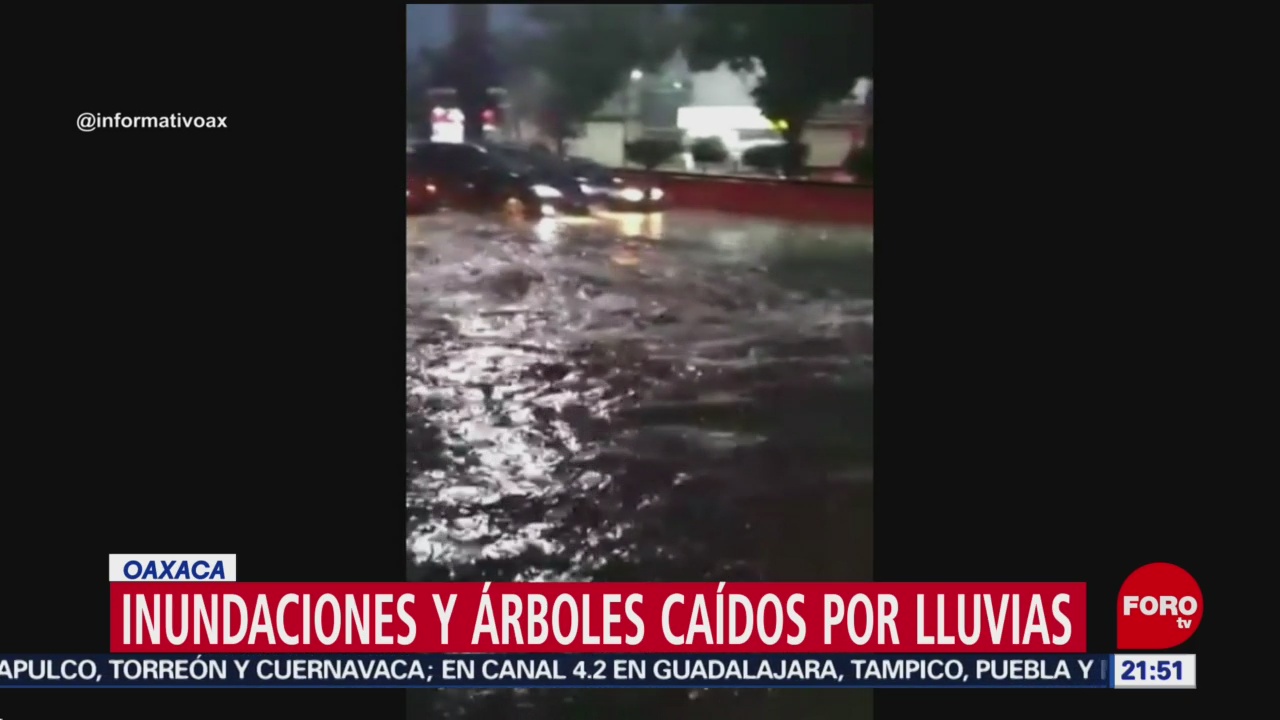 Foto: Lluvias Oaxaca Hoy Inundaciones 8 de Abril 2019