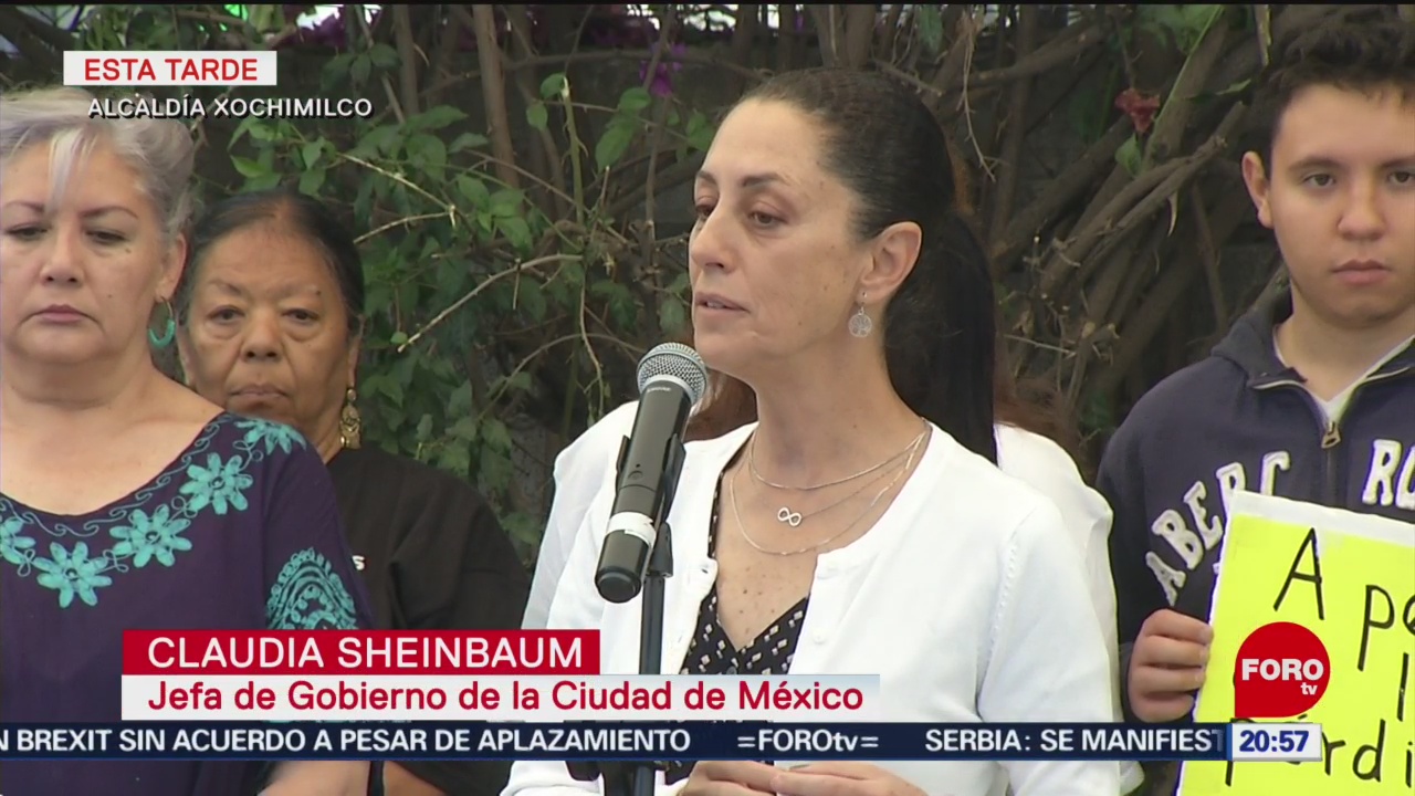 FOTO: Sheinbaum entrega a damnificados del 19-S edificio rehabilitado en Xochimilco, 19 ABRIL 2019