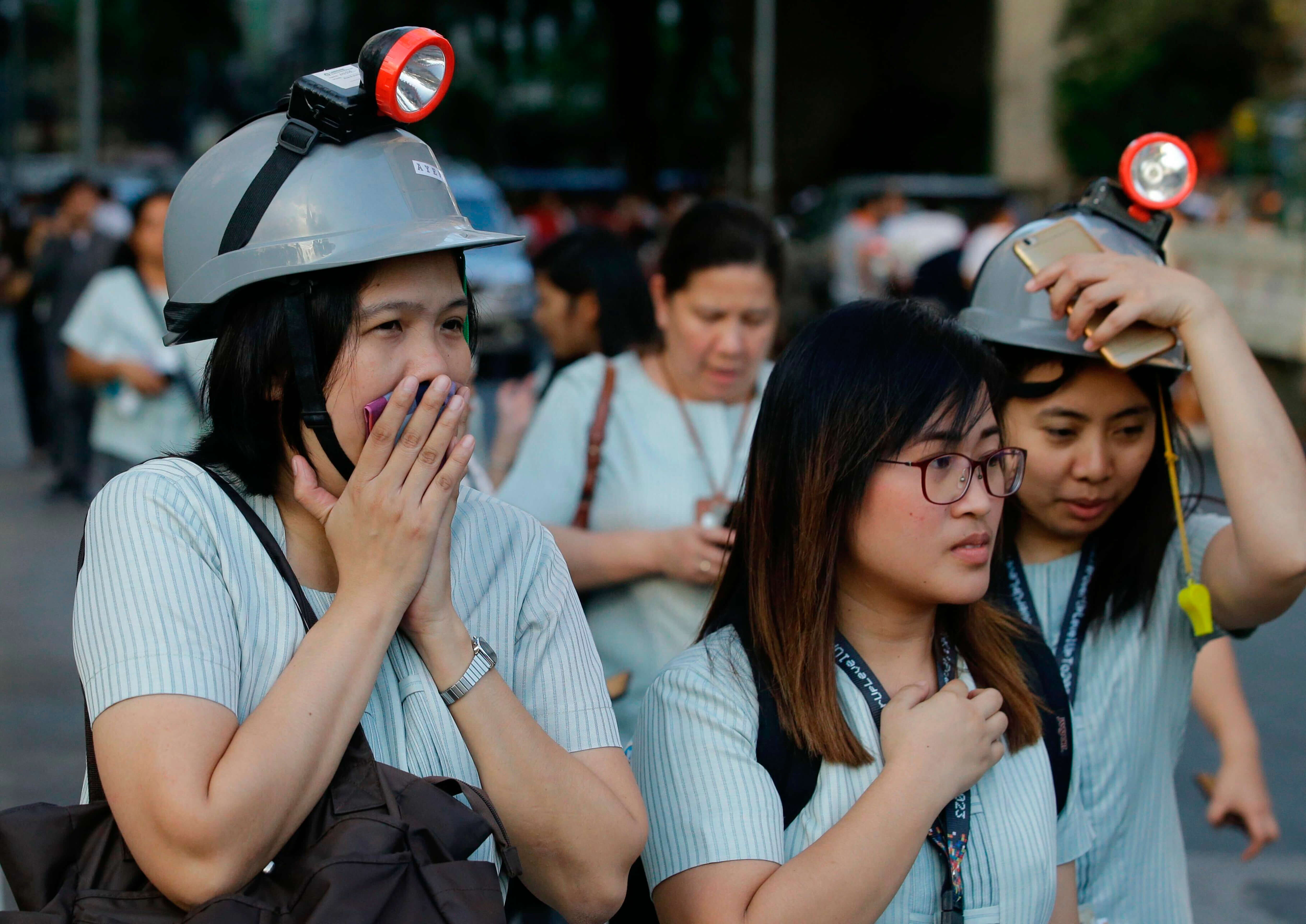 FOTO Sismo de magnitud 6.1 en Filipinas deja tres muertos AP 22 abril 2019 manila
