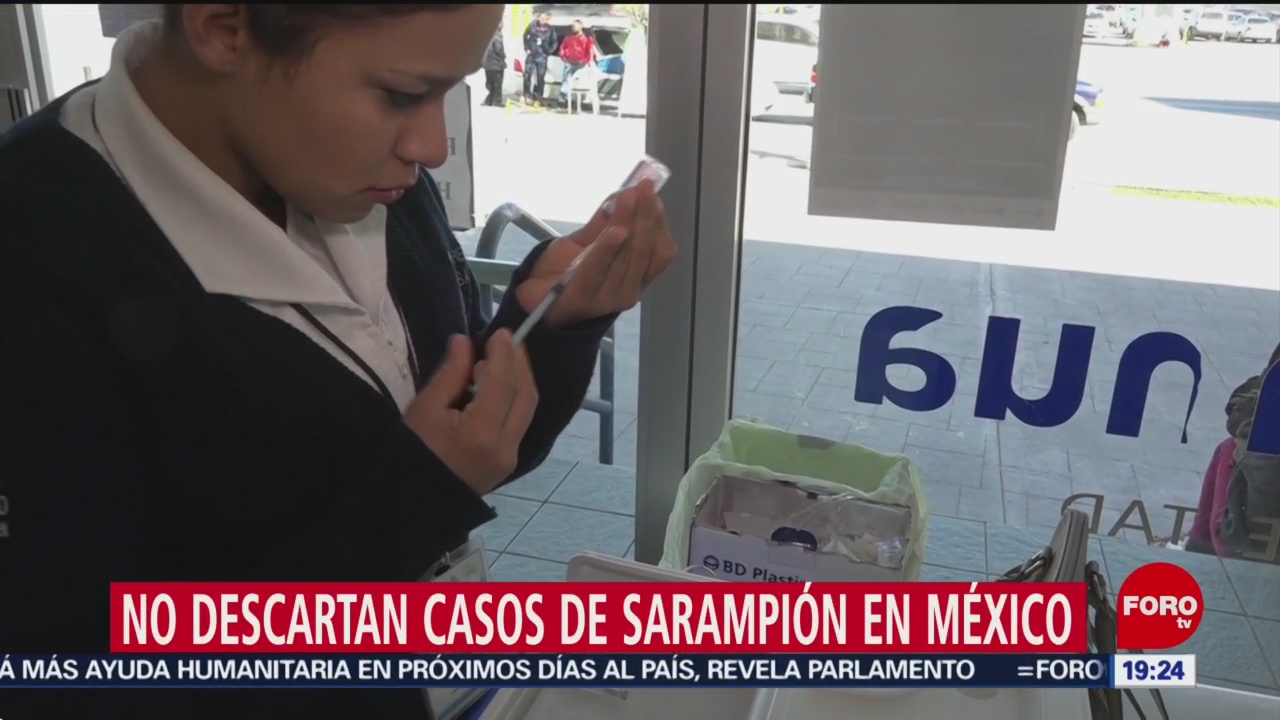 Foto: Secretaria Salud No Descarta Sarampión México 16 de Abril 2019