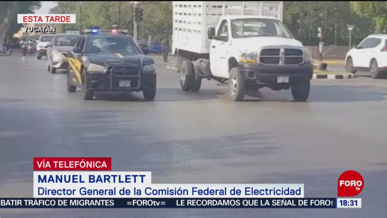 Foto: Energía Eléctrica Yucatán Apagon Reestablecimiento 5 de Abril 2019