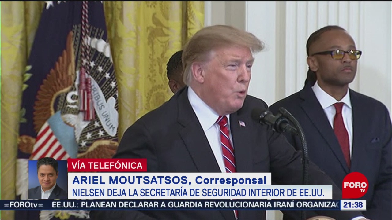 FOTO:Trump reitera intención de cerrar frontera con México, 7 de abril 2019