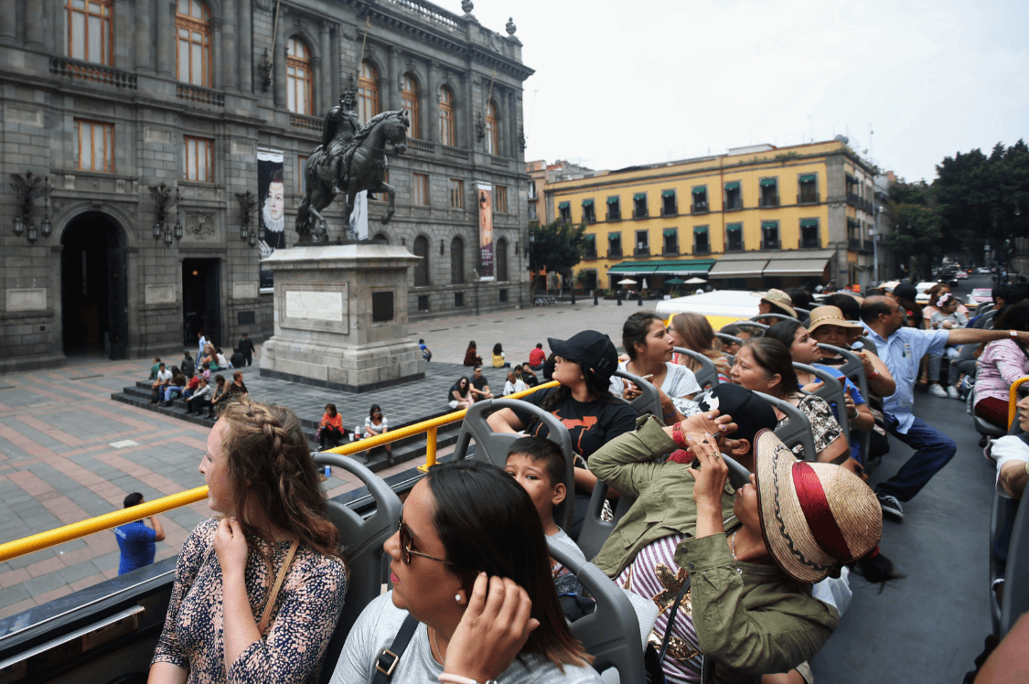 Foto: Turistas en la Ciudad de México, 3 de agosto de 2017, México 