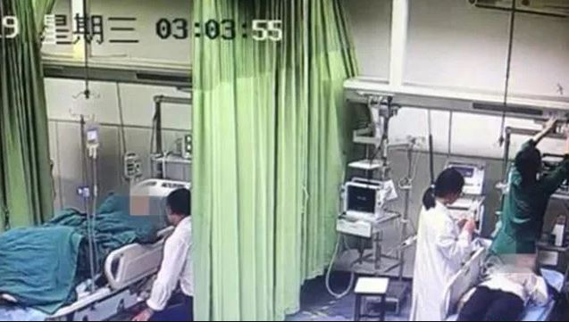 Xiao Li fue hospitalizada por hiperventilación, aunque logró calmarse y fue dada de alta el mismo día (China News)