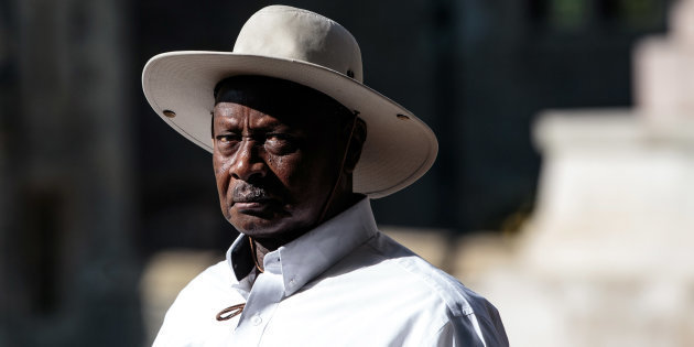 Yoweri Museveni, presidente de Uganda desde 1986, después de haber derrocado al presidente independentista Milton Obote y a su gobierno militar (GettyImages/Archivo)