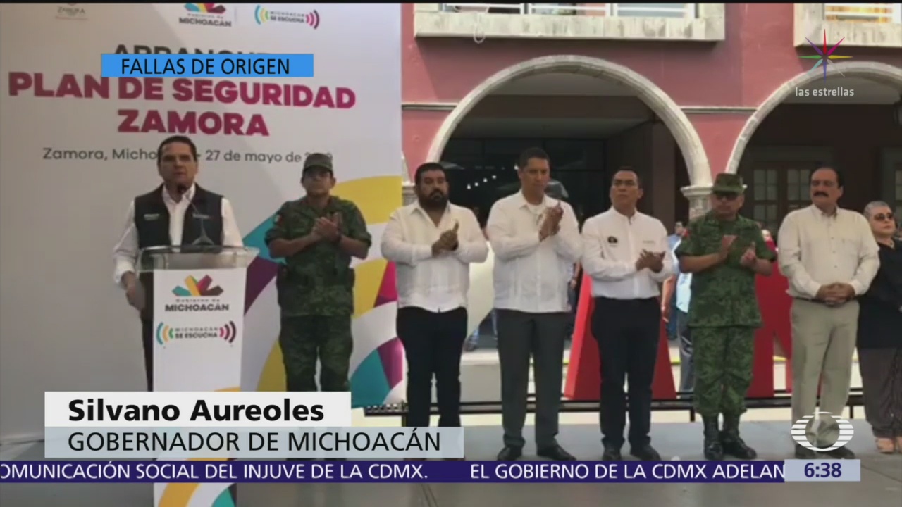 A Michoacán se le respeta: Silvano Aureoles