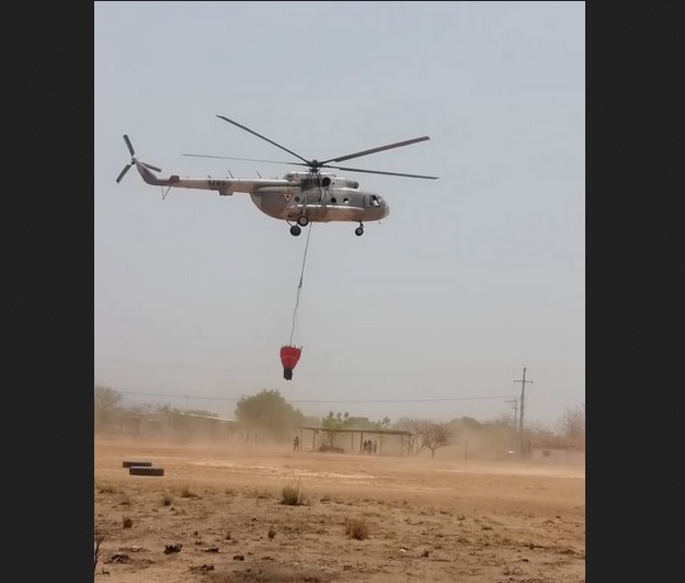 Helicóptero de la Marina desplomó en Querétaro; buscan a tripulación