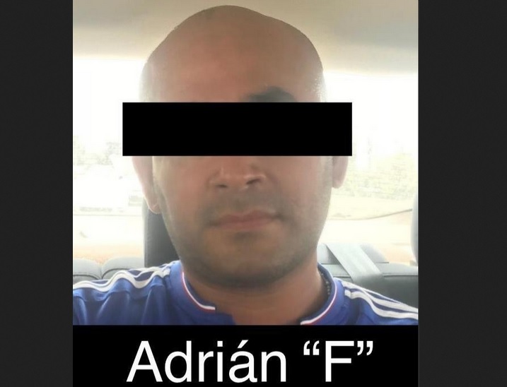 Foto: Adrán 'F', alias 'El Pelón', 3 de mayo 2019. Twitter