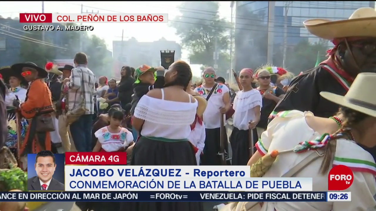 FOTO: Alistan conmemoración de Batalla de Puebla en Peñón de los Baños, 4 MAYO 2019