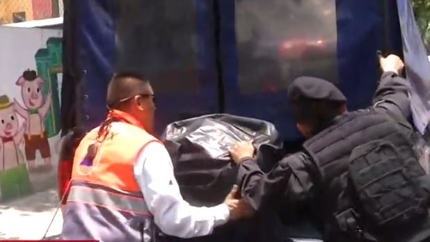 Desalojan oficinas de Morena por amenaza de bomba en Iztacalco, CDMX