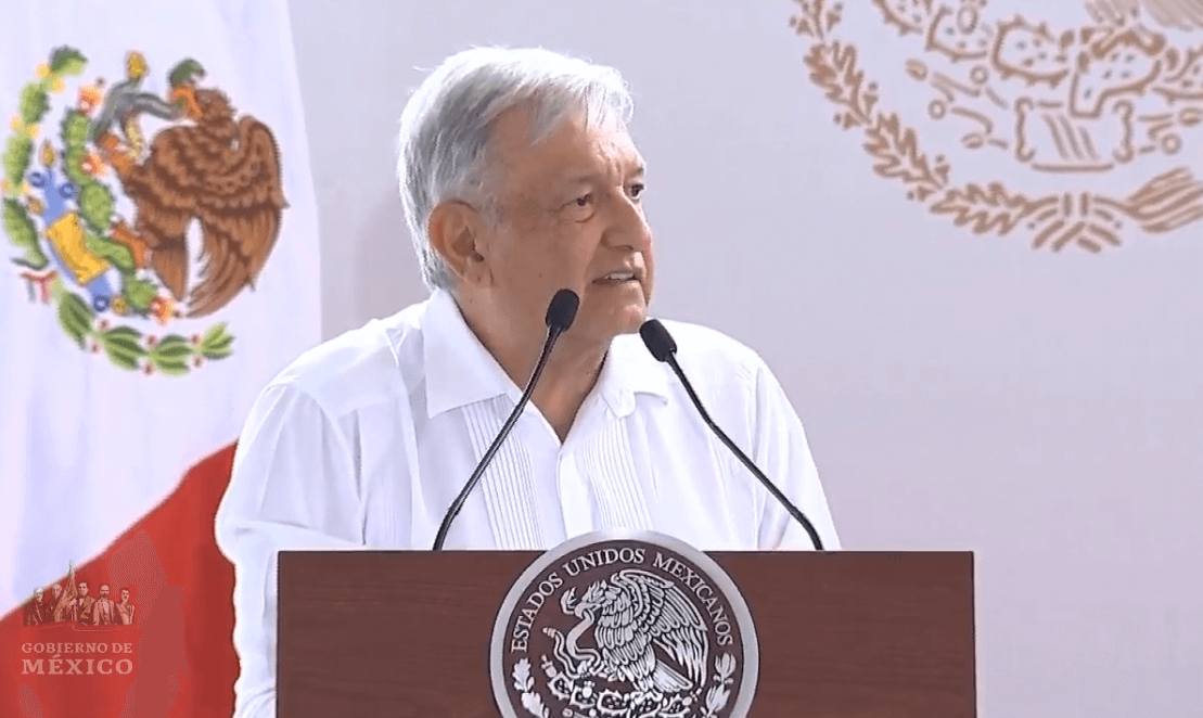 Foto: López Obrador en Apizaco, Tlaxcala, 31 de mayo de 2019, México