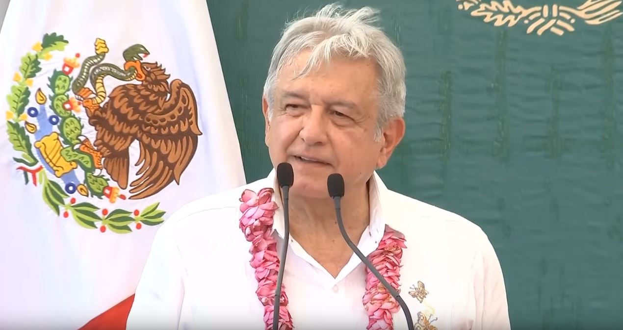 Foto: AMLO llama a los mexicanos a aprovechar los apoyos y no perder el tiempo en la hamaca, el 18 de mayo de 2019 (Notimex)