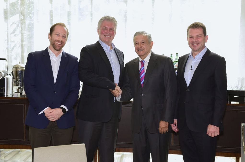 Foto: El presidente de Andrés Manuel López Obrador sostuvo una reunión con un grupo de banqueros de Merril Lynch, 30 mayo 2019
