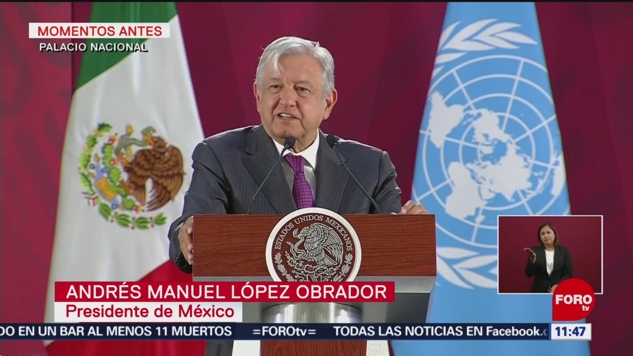 AMLO: México no quiere esquemas de cooperación para reforzar medidas de seguridad