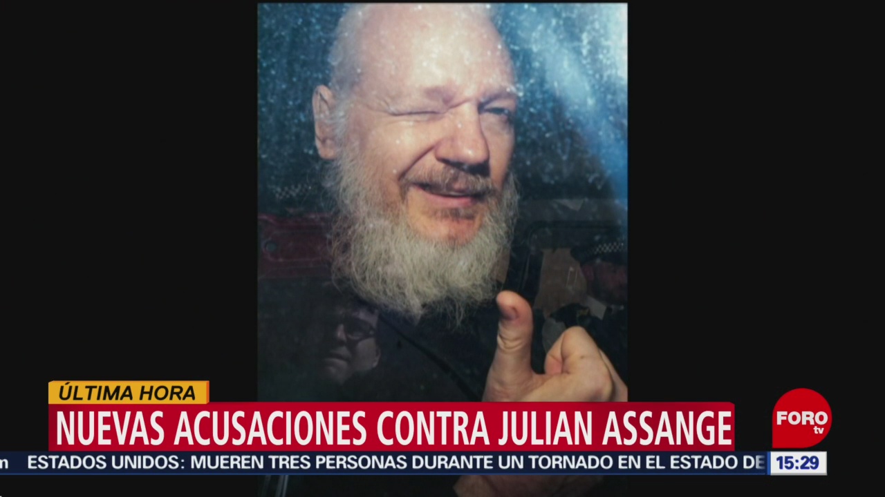 FOTO: Anuncian nuevos cargos contra Julian Assange