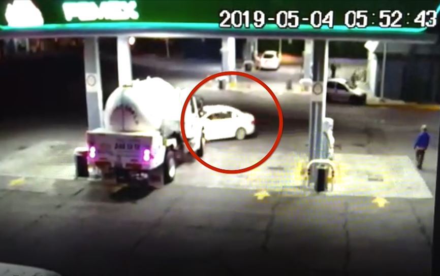 Foto Así roban pipas de gas LP en gasolineras de Puebla 7 mayo 2019