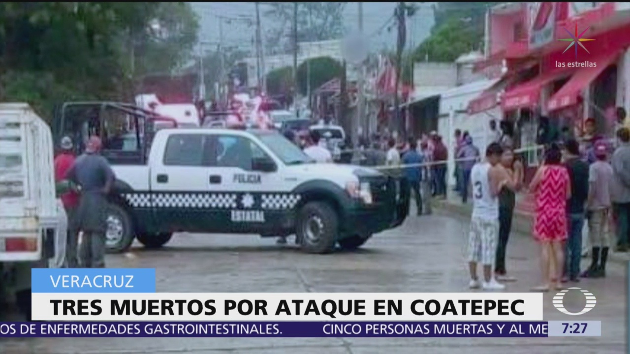 Ataque armado en Coatepec, Veracruz, deja 5 muertos