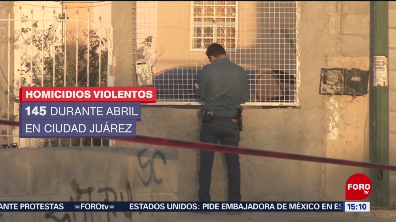 Foto: Aumentaron los homicidios durante abril en Chihuahua
