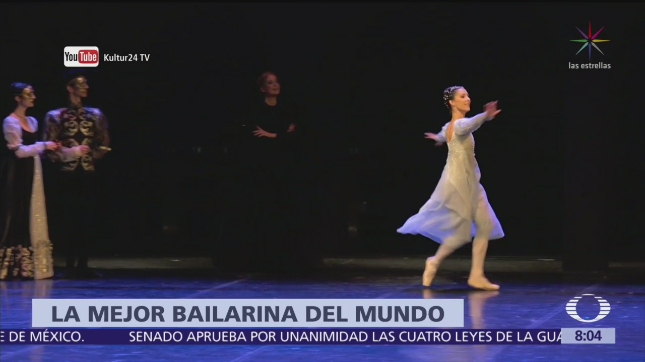 Bailarina Elisa Carrillo recibe premio Benois de la Danse