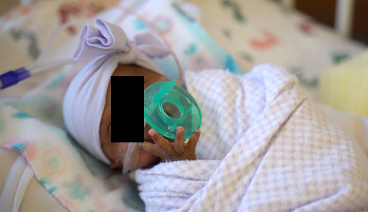 Nace la bebé más pequeña del mundo; pesó 245 gramos